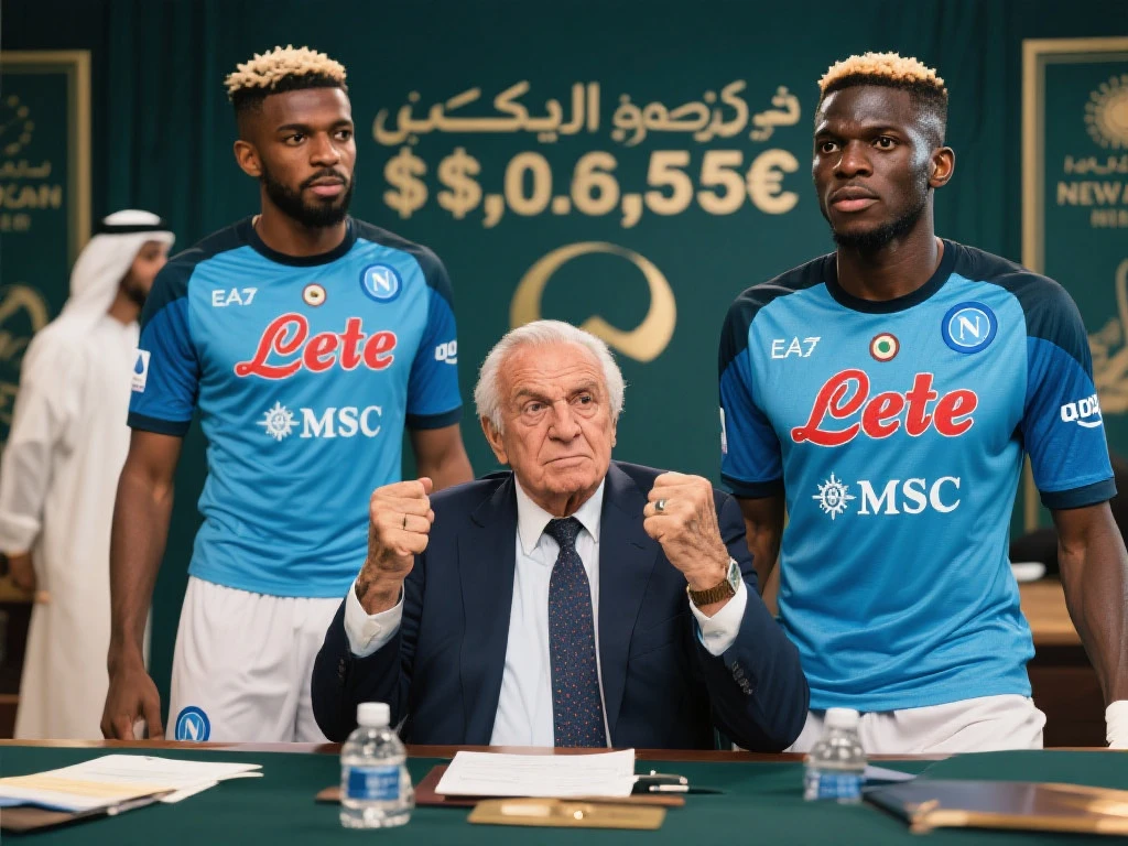 霸气回应!德佬放话:利雅得新月想签奥斯梅恩?5亿欧元拿来! 霸气回应!德佬放话:利雅得新月想签奥斯梅恩?5亿欧元拿来!